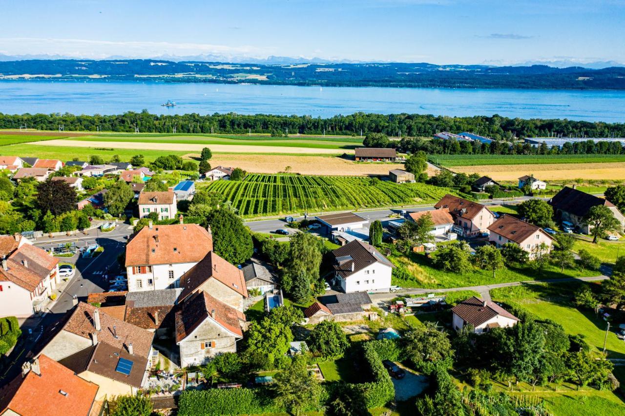 Hotel Restaurant Bellevue Onnens Eksteriør bilde